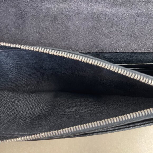 Fendi Rainbow Studded Black Calfskin Leather Tube Wallet on a Chain - Preowned - Picture 13 of 16